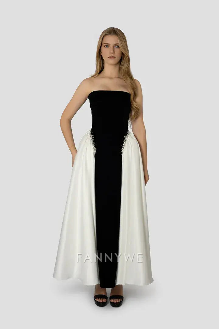 Fashion A-line Off the Shoulder Sleeveless Lace Up Floor-Length prom dress